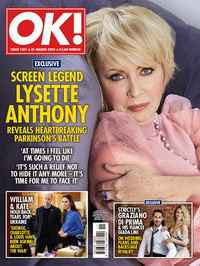 Lysette Anthony magazine cover appearance OK March 21, 2022