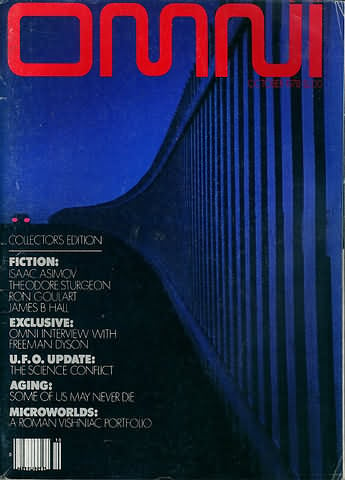 Omni October 1978 magazine back issue Omni magizine back copy 