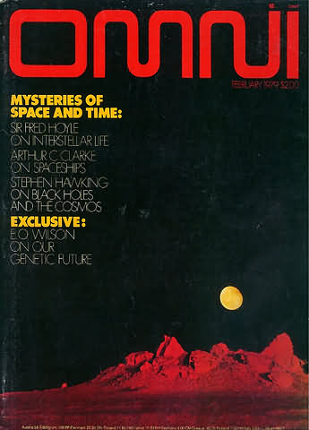 Omni February 1979 magazine back issue Omni magizine back copy 