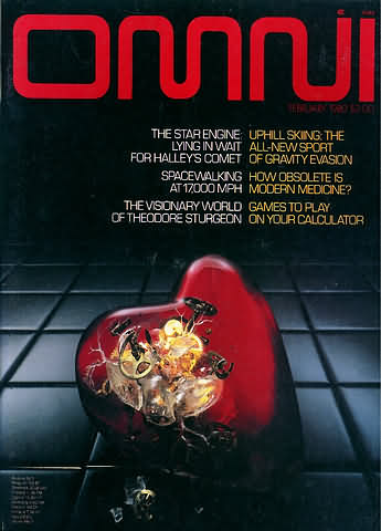 Omni February 1980 magazine back issue Omni magizine back copy 