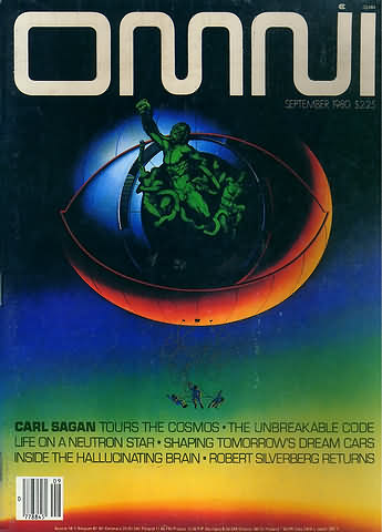 Omni September 1980 magazine back issue Omni magizine back copy 