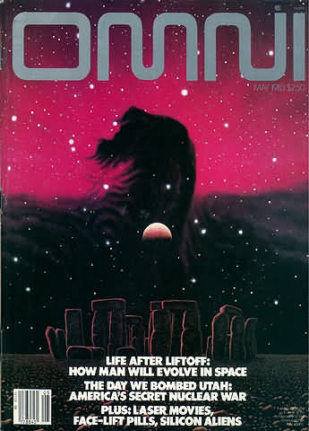 Omni May 1983 magazine back issue Omni magizine back copy 