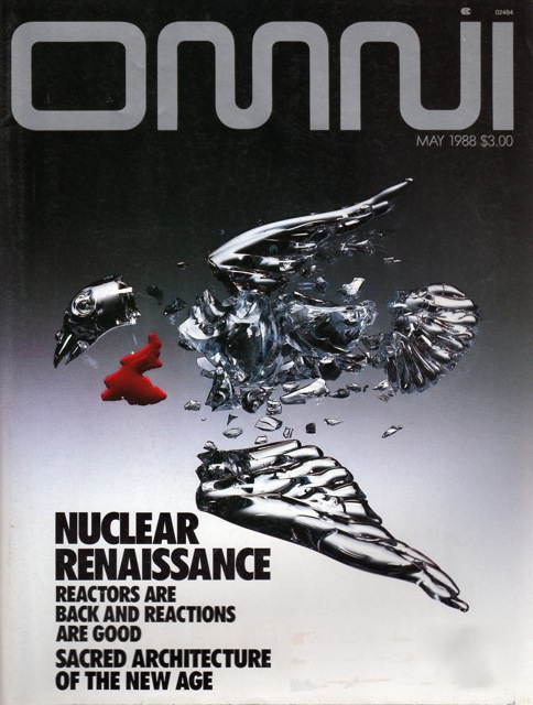 Omni May 1988 magazine back issue Omni magizine back copy 