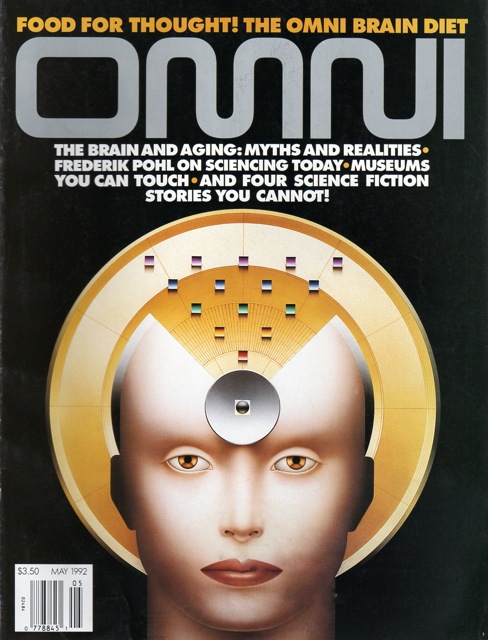 Omni May 1992 magazine back issue Omni magizine back copy 