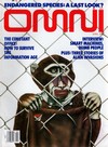 Omni April 1991 magazine back issue
