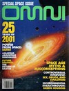 Omni May 1993 magazine back issue cover image