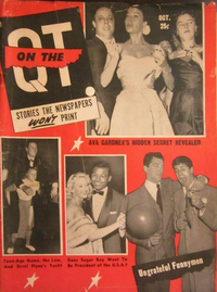 On the Q.T. October 1955 magazine back issue cover image