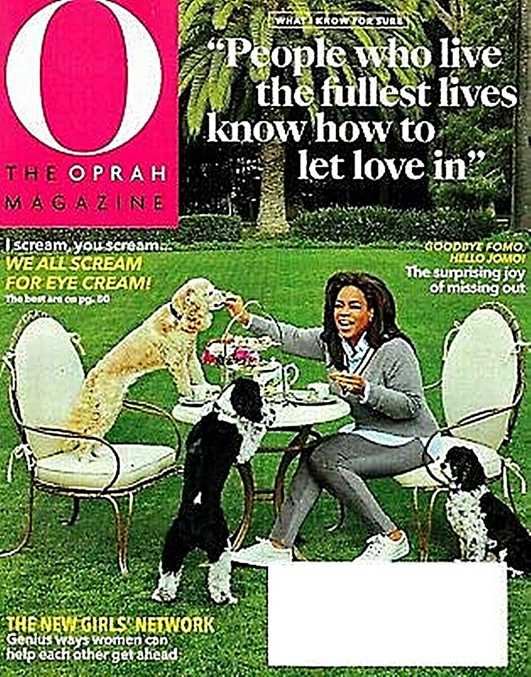 O: Oprah April 2020 magazine back issue O: Oprah magizine back copy 