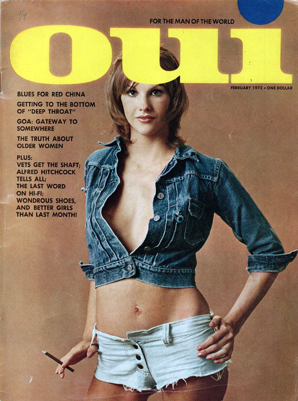 Oui February 1973 magazine back issue Oui magizine back copy pornographicmagazine back issues, sexy nude girls, new magazine from playboy, xxx photos, awesome ar