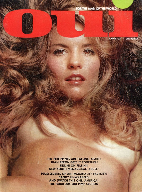 Oui March 1973 magazine back issue Oui magizine back copy adultmagazine back issue, sexy nude girls, new magazine from playboy, xxx photos, awesome articles,