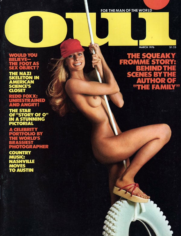 Oui March 1976 magazine back issue Oui magizine back copy oui magazine back issues, sexy naked girls, new magazine from playboy, xxx photos, awesome articles,