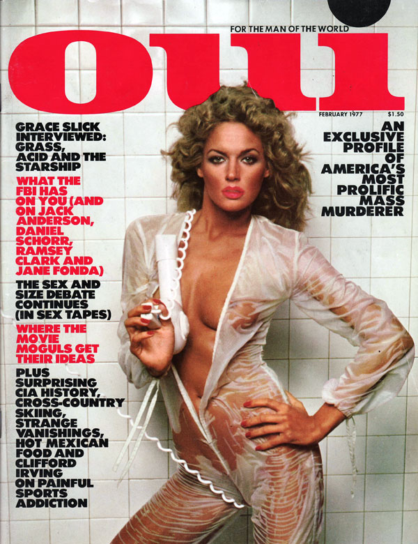 Oui February 1977 magazine back issue Oui magizine back copy hugh hefners oui magazine back issues, sexy nude girls, new magazine from playboy, xxx photos, aweso