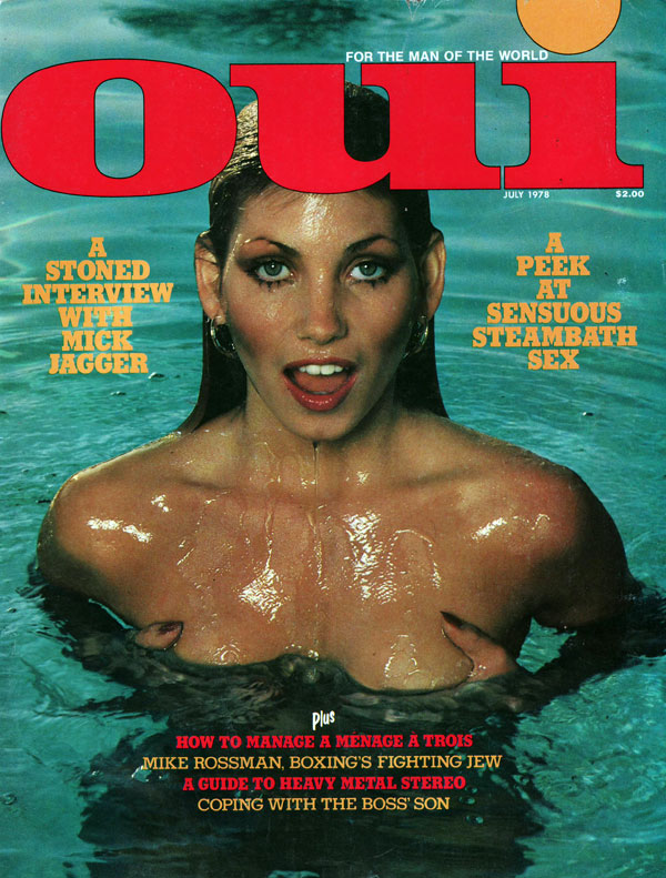 Oui July 1978, oui magazine back issues, sexy nude girls, new mag