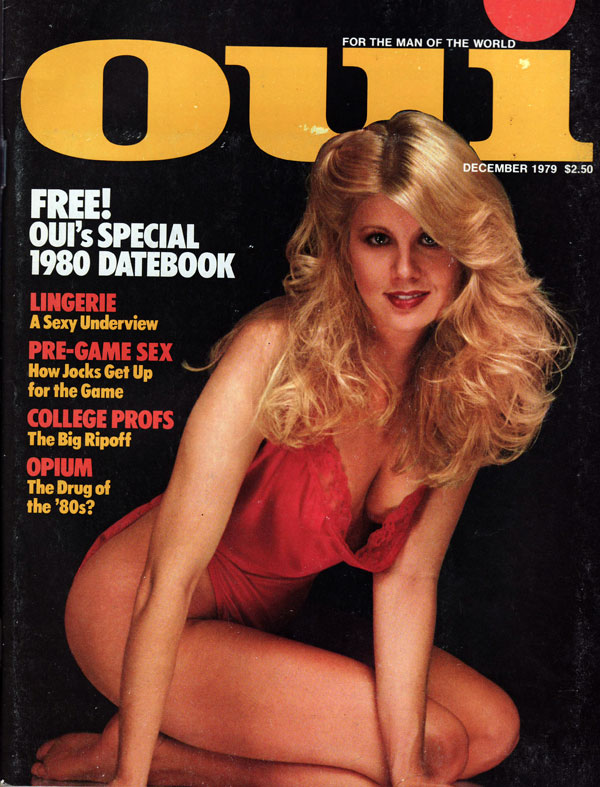 Oui December 1979 magazine back issue Oui magizine back copy oui magazine back issues, sexy nude girls, new magazine from playboy, xxx photos, awesome articles,