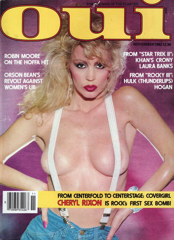 Oui November 1982 magazine back issue Oui magizine back copy oui magazine back issues, sexy nude girls, new magazine from playboy, xxx photos, awesome articles,