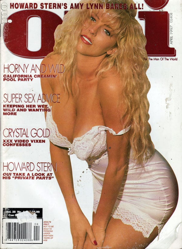 Oui April 1997 magazine back issue Oui magizine back copy oui magazine back issues, sexy nude girls, new magazine from playboy, xxx photos, awesome articles,