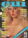 Oui January 1989 Magazine Back Copies Magizines Mags