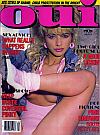 Oui April 1990 magazine back issue cover image