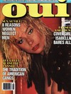 Oui September 1990 Magazine Back Copies Magizines Mags