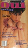 Oui Letters December 1985 magazine back issue cover image