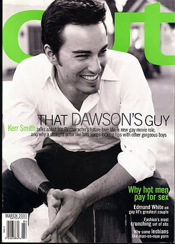 Out March 2001 magazine back issue Out magizine back copy Out March 2001 American LGBTQ news, fashion, entertainment, and lifestyle magazine back issue Published by LPI Media. Why Hot Men Pay For Sex.