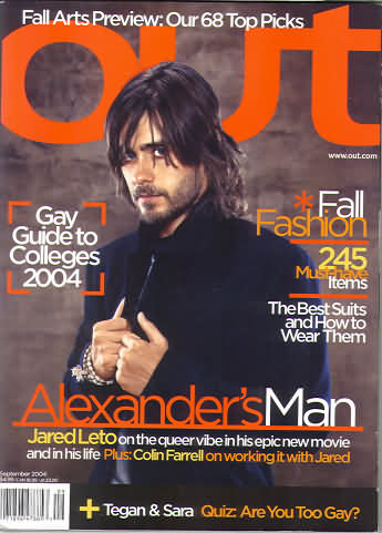 Out September 2004 magazine back issue Out magizine back copy Out September 2004 American LGBTQ news, fashion, entertainment, and lifestyle magazine back issue Published by LPI Media. Fall Arts Preview: Our 68 Top Picks.