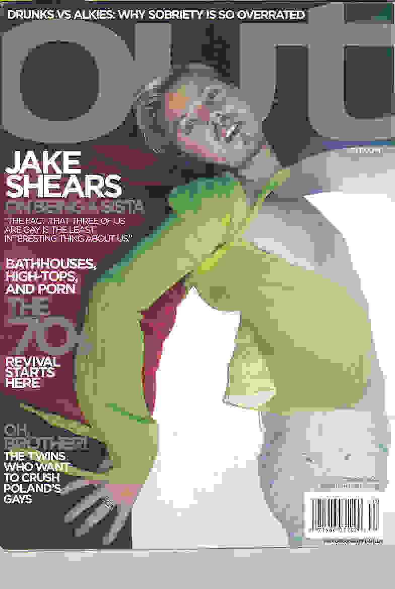 Out October 2006 magazine back issue Out magizine back copy Out October 2006 American LGBTQ news, fashion, entertainment, and lifestyle magazine back issue Published by LPI Media. Jake Shears The Fact That Three Of Us Are Gay Is The Least Interesting Thing About Us..