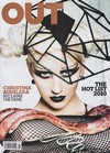 Christina Aguilera magazine cover appearance Out June/July 2010
