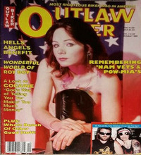 Outlaw Biker October 1986 magazine back issue cover image