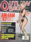 Outlaw Biker January 1988 magazine back issue cover image