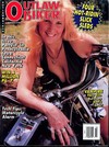 Outlaw Biker March 1994 Magazine Back Copies Magizines Mags