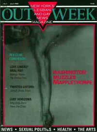 Outweek # 2, July 1989 magazine back issue