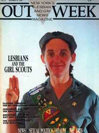 Outweek # 23, November 1989 Magazine Back Copies Magizines Mags