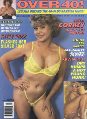 Over 40 November 1992 magazine back issue Over 40 magizine back copy Over 40 November 1992 Adult Magazine Back Issue Publishing Naked Photos of MILFs, Older Women Over 40 Years Old. Jessie (41) Captures You Between Her Big Bazookas!.