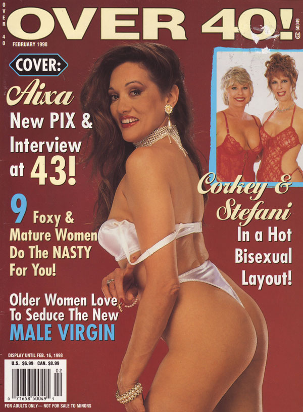 Over 40 February 1998 magazine back issue Over 40 magizine back copy over 40 magazine back issues hot horny older more mature women nude xxx pix explicit racy photos sex