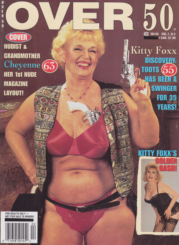 Over 50 Vol. 7 # 2 magazine back issue Over 50 magizine back copy over 50 magazine 1997 back issues hot grannies spread wide open nudist grandmother senior sexpots er