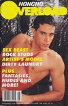 Honcho Overload August 1988 magazine back issue