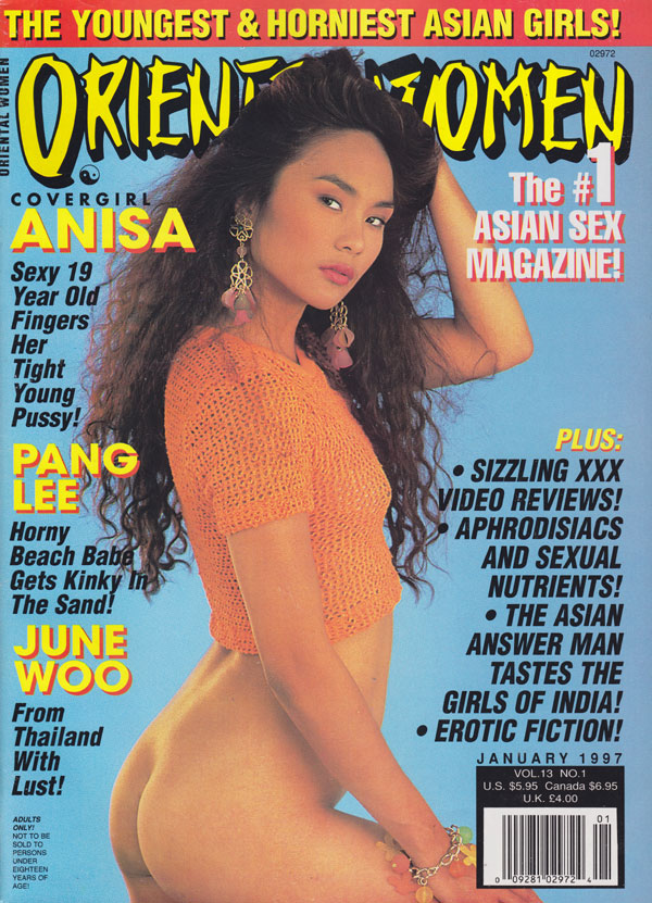 Oriental Women January 1997 magazine back issue Oriental Women magizine back copy 