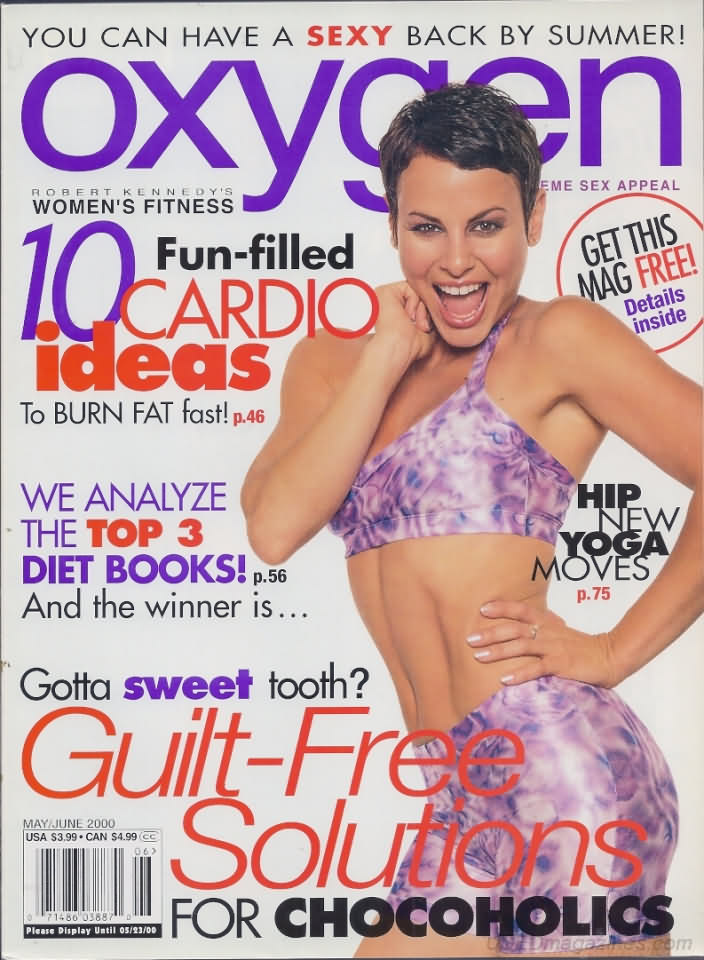 Oxygen May/June 2000 magazine back issue Oxygen magizine back copy 