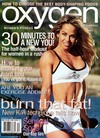 Alex Arden magazine cover appearance Oxygen November/December 1998