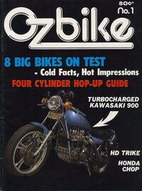 Oz Bike # 1 magazine back issue