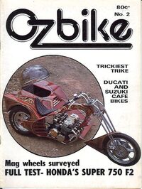 Oz Bike # 2 magazine back issue