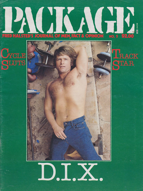 Package December 1976 magazine back issue Package magizine back copy package magazine 1976 back issues fred halsted's journal of men, fact & fiction hot erotic explicit 