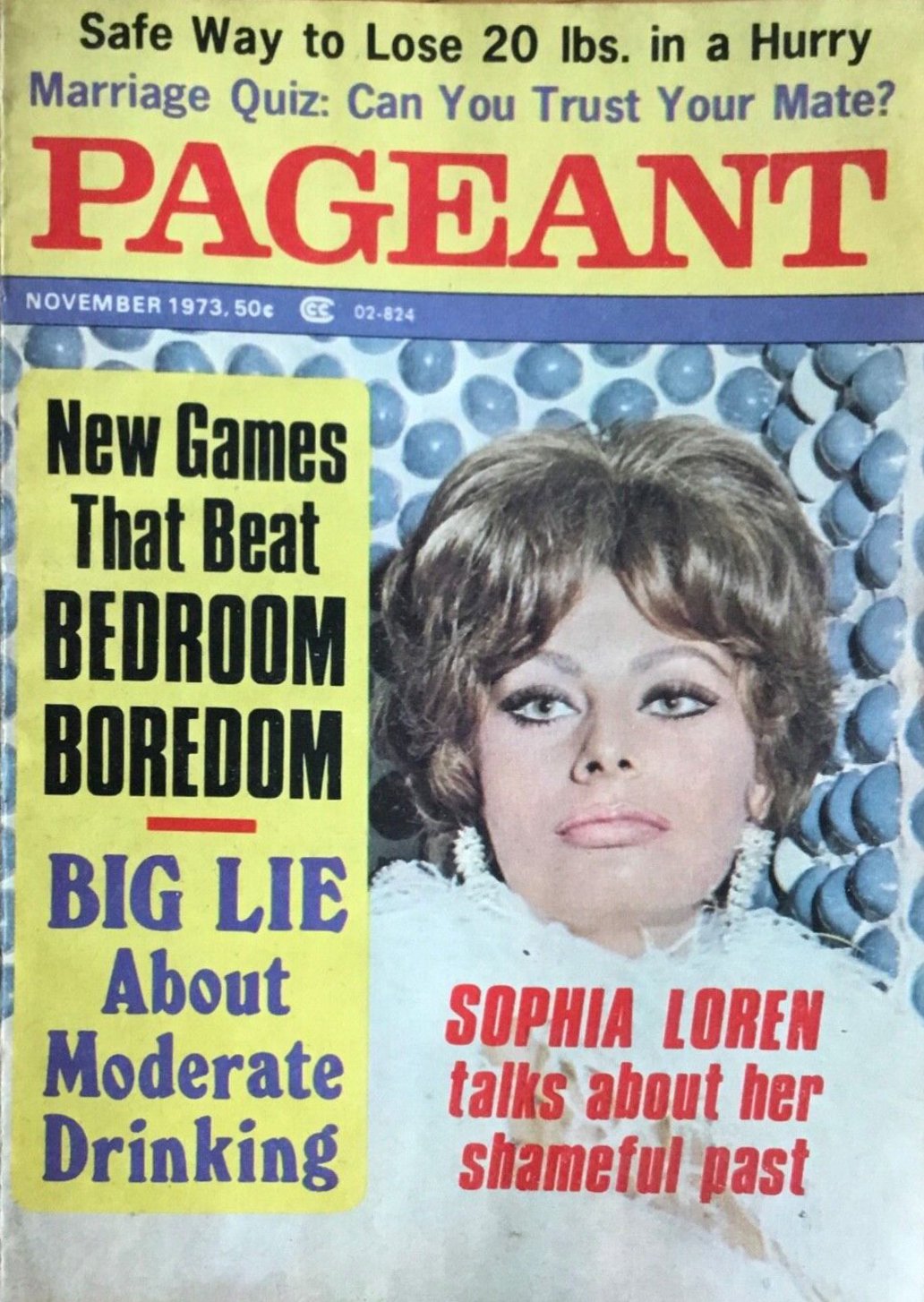 Pageant November 1973, , Safe Way To Lose 20 lbs. In A Hurry Maga