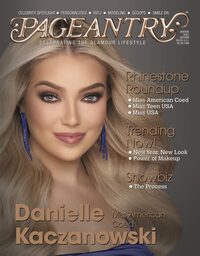 Danielle Martin magazine cover appearance Pageantry Winter 2022