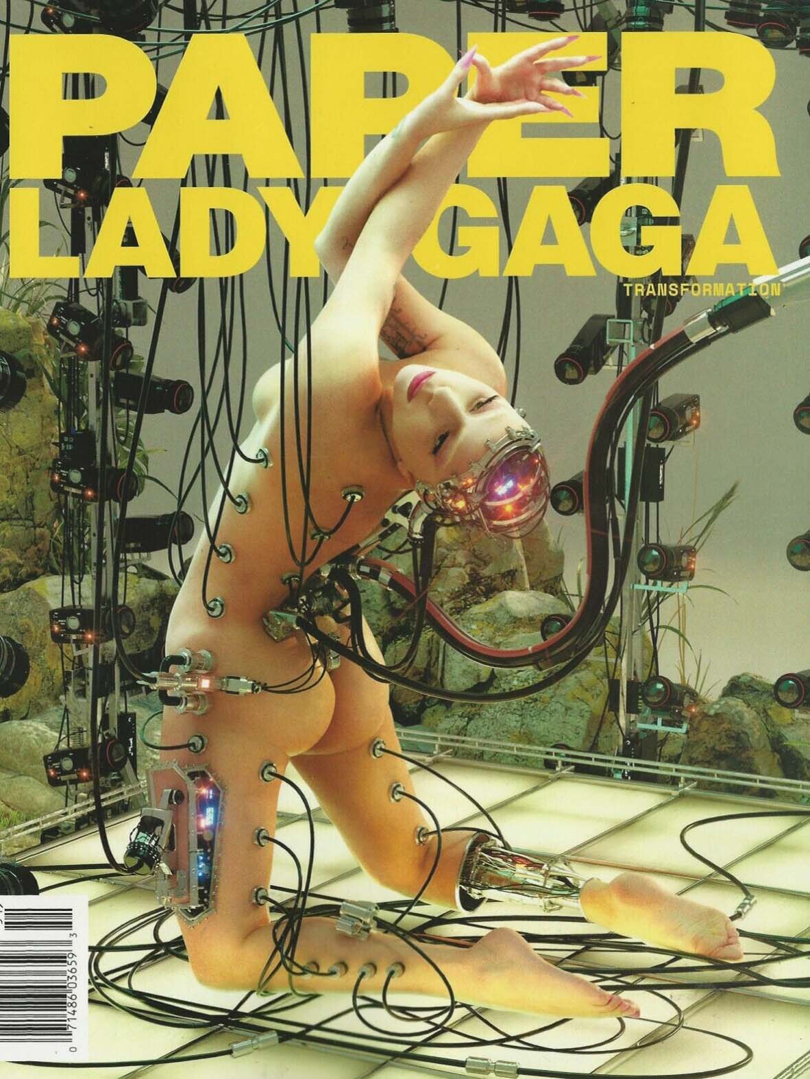 Paper Spring 2020 magazine back issue Paper magizine back copy Paper Spring 2020 New York Fashion Nightlfe Culture Magazine Back Issue Published by ENTtech Media Group. Lady Gaga Transformation.