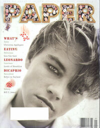 Christina Applegate magazine cover appearance Paper September 1995