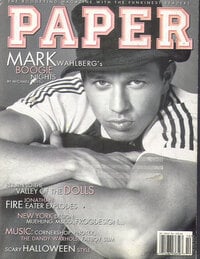 Mark Wahlberg magazine cover appearance Paper October 1997