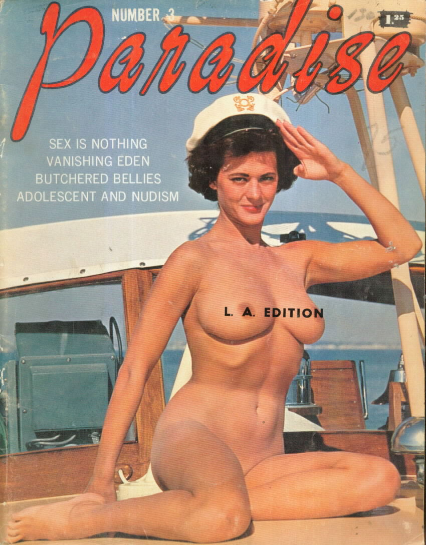 Paradise March 1963 magazine back issue Paradise magizine back copy 