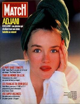 Paris Match April 17, 1987, , Adjani Exclusif. Les Photos Qui Rev